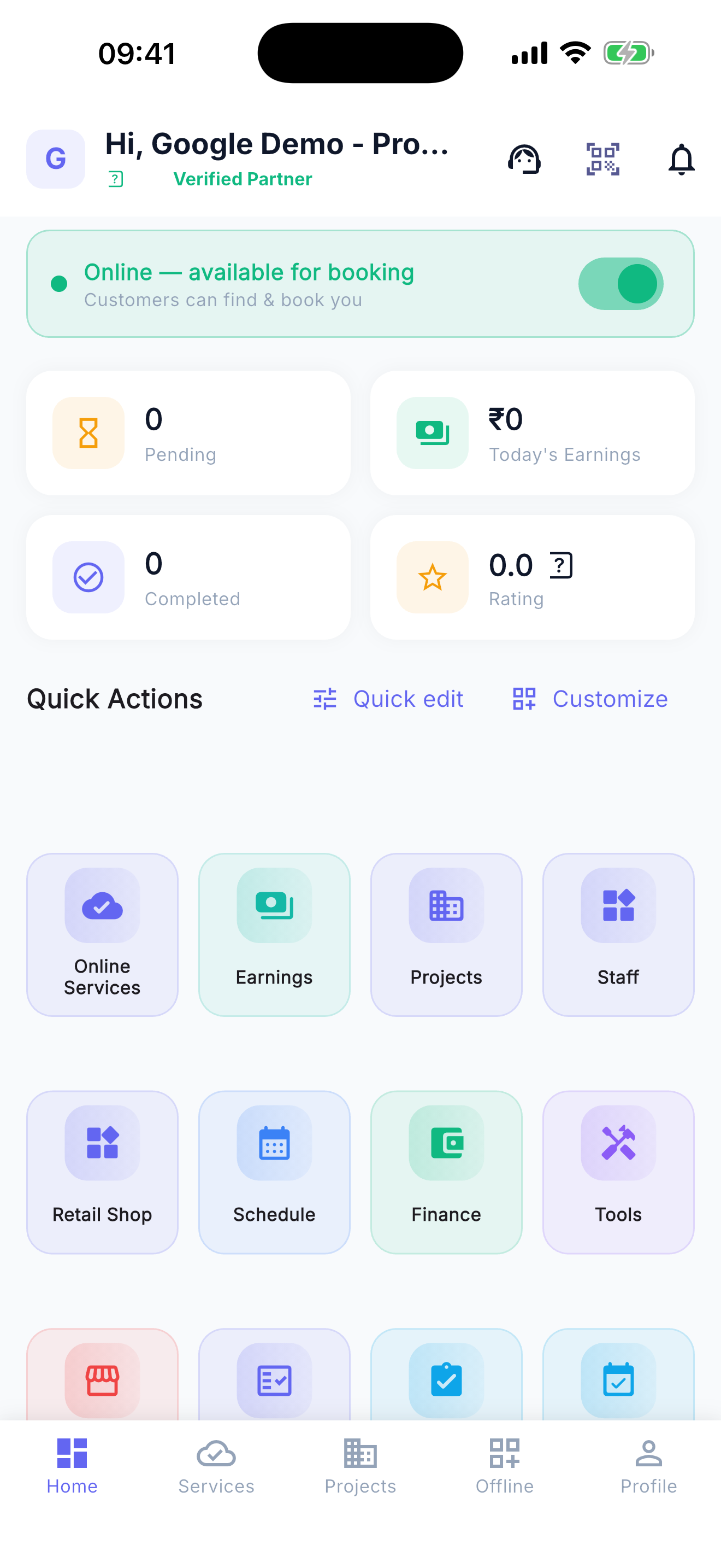 CivilNext Provider app