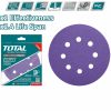 TAC73125101 10 Pcs Purple Sanding Disc