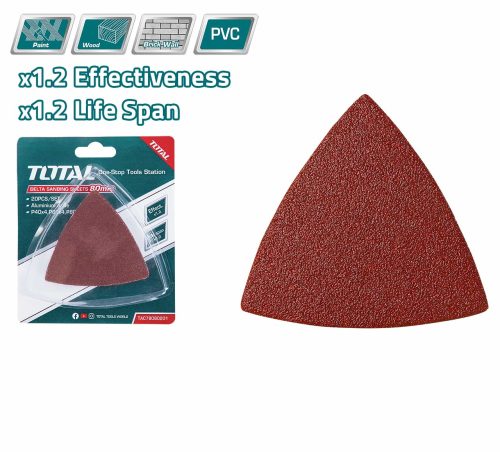 TAC78080201 20 Pcs Delta Sanding Sheets