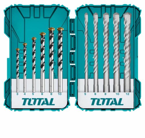 TACSDL31101 11 Pcs Concrete and Hammer Drill Bits Set