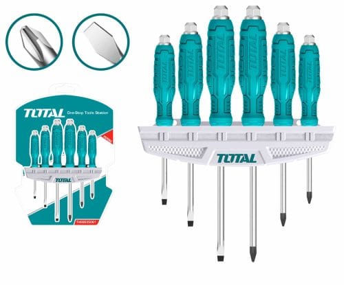 THGSS35061 6 Pcs Go-through Screwdriver Set