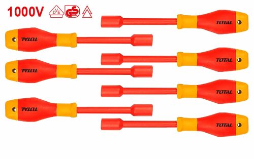 THKISD0701 7 Pcs Insulated Nut Screwdriver Set