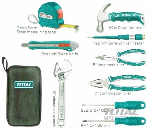 THKTHP90096 9 Pcs Handtools Set