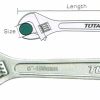 THT101083 Adjustable Wrench