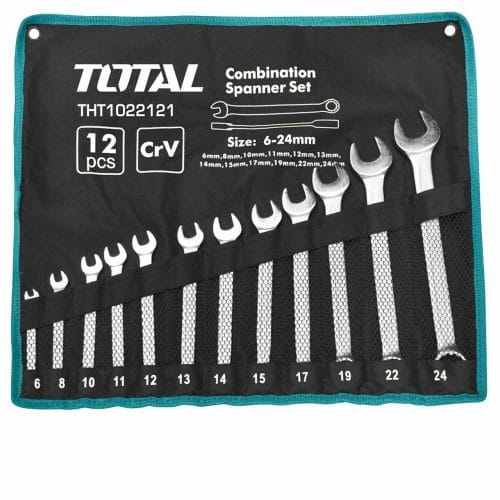 THT1022121 12 Pcs Combination Spanner Set