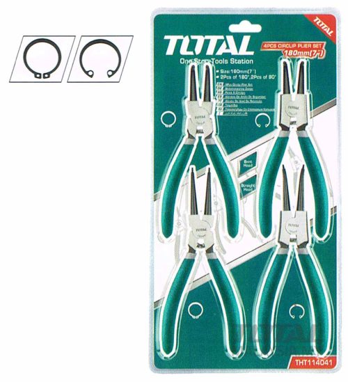 THT114041 4 Pcs Circlip Pliers Set