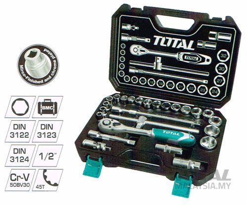 THT121251 25 Pcs 1/2″ Socket Set