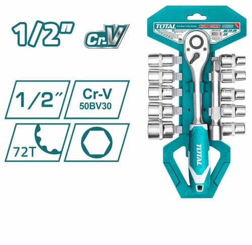 THT141121 12 Pcs 1/2″ Socket Set