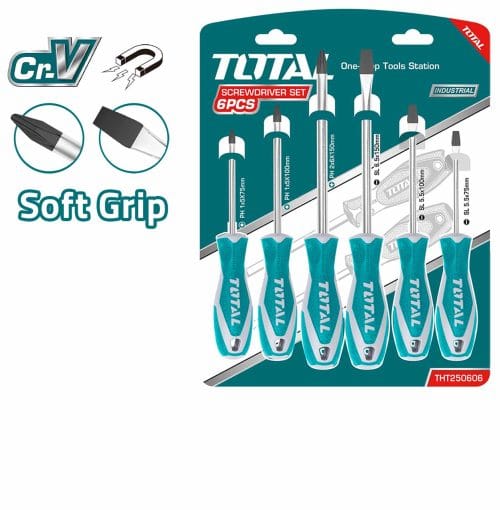 THT250606 6 Pcs Screwdriver Set