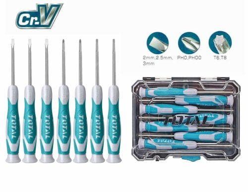 THT250726 7 Pcs Precision Screwdriver Set