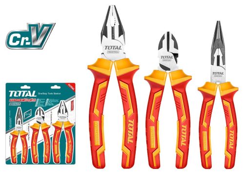 THT2K0302 3 Pcs Insulated Pliers Set