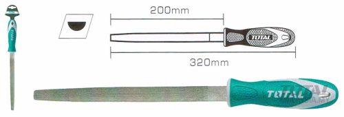 THT91286 Half Round Steel File