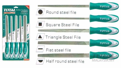 THT918516 5 Pcs Steel File Set