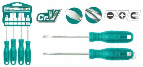 THTDC250401 4 Pcs Screwdriver Set